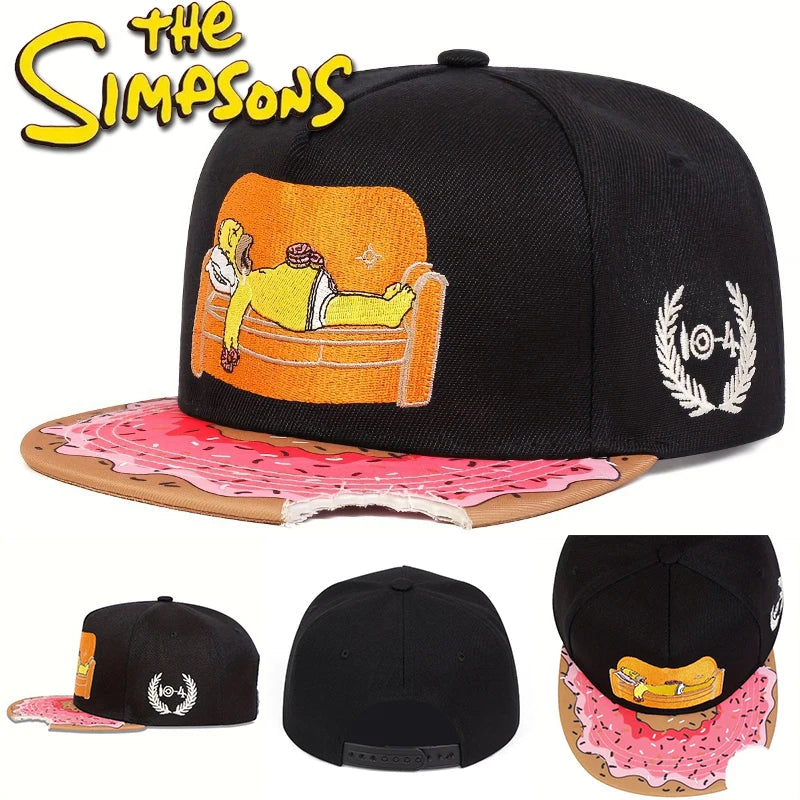 Simpsons Baseball Cap Met UV-bescherming Voor Buitenactiviteiten
