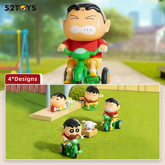 Officiële 52TOYS Blind Box Crayon Shin Chan – Verrassende Verzameling van Dynamische Speelgoeddecoraties
