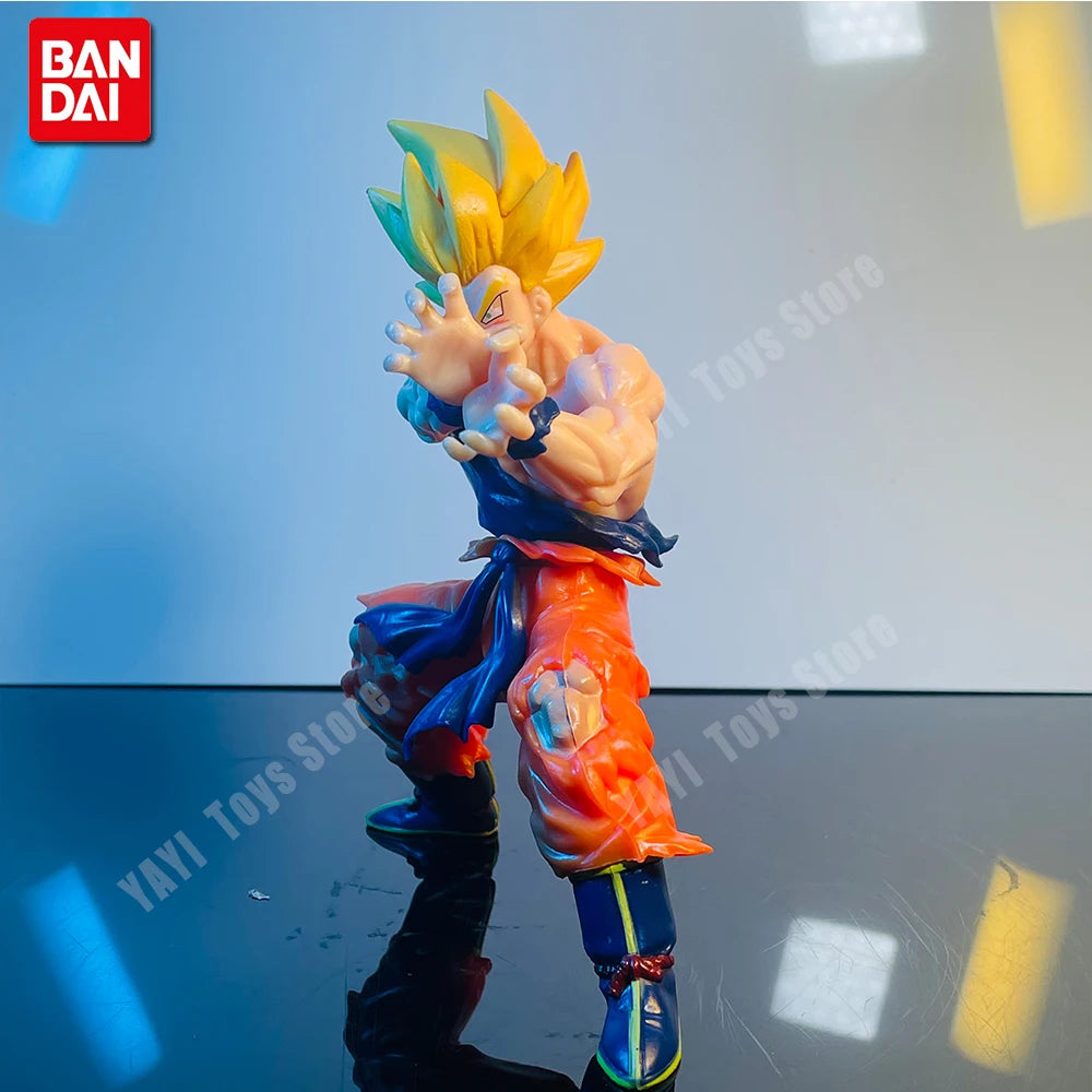 Dragon Ball Z Son Goku Anime Figurine – Gedetailleerde Strijdbeschadiging Statue