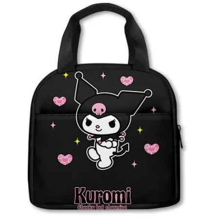Kawaii My Melody Kuromi Rugzak – Grote Capaciteit Schooltas