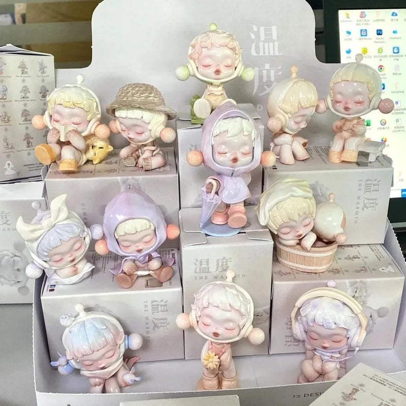 MINISO Skullpanda Temperature Series Figurines – Trendy Blind Box Decor