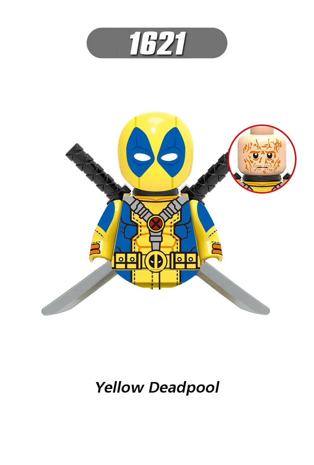 Bouwset met 1002 Marvel Deadpool en Iron Man voor Kinderen