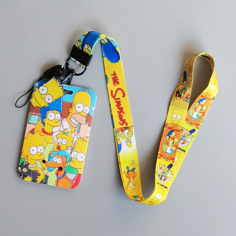Simpsons Bart Kaarthouder voor Studenten en Reisbadge