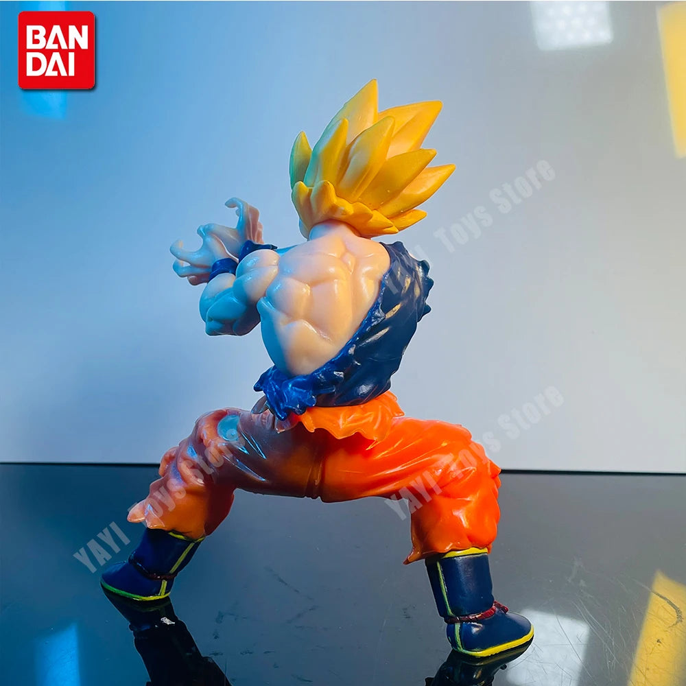 Dragon Ball Z Son Goku Anime Figurine – Gedetailleerde Strijdbeschadiging Statue