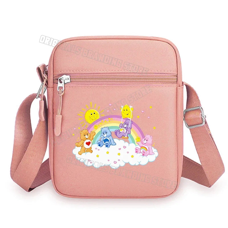 Schoudertas Care Bears Kawaii Canvas Crossbody Voor Dames
