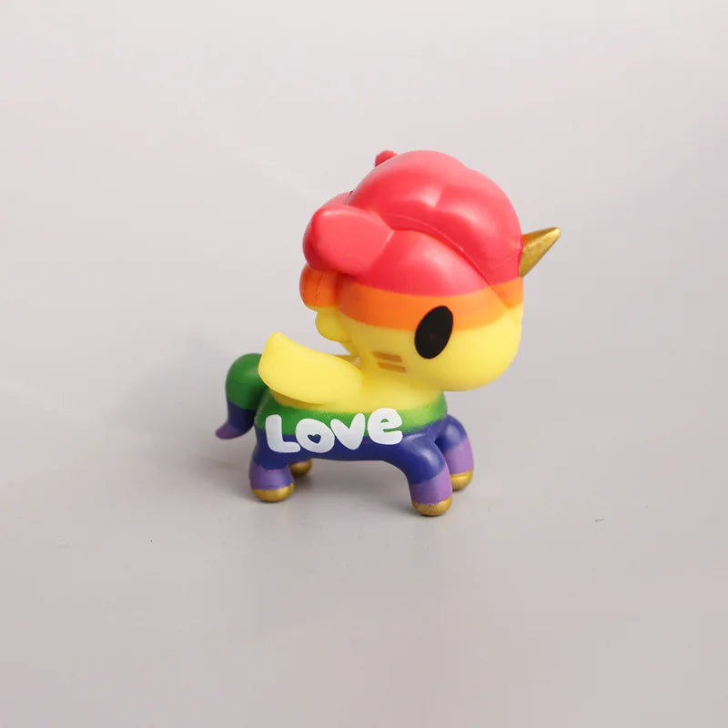April duBy Unicorn Zeemeermin Actiefiguur – Schitterende Regenboog Ontwerpen