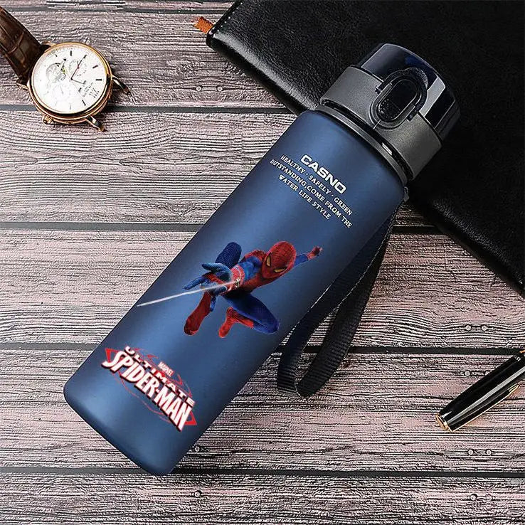 Spiderman Hulk Anime Waterfles Voor Jongens En Meisjes 560ml