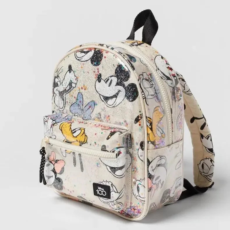 Miniso Mickey Mouse Lilo En Stitch Rugzak – Schattig Ontwerp Met Grote Capaciteit