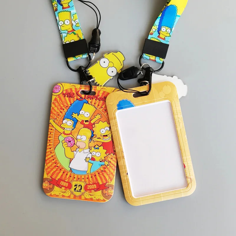 Simpsons Bart Kaarthouder voor Studenten en Reisbadge