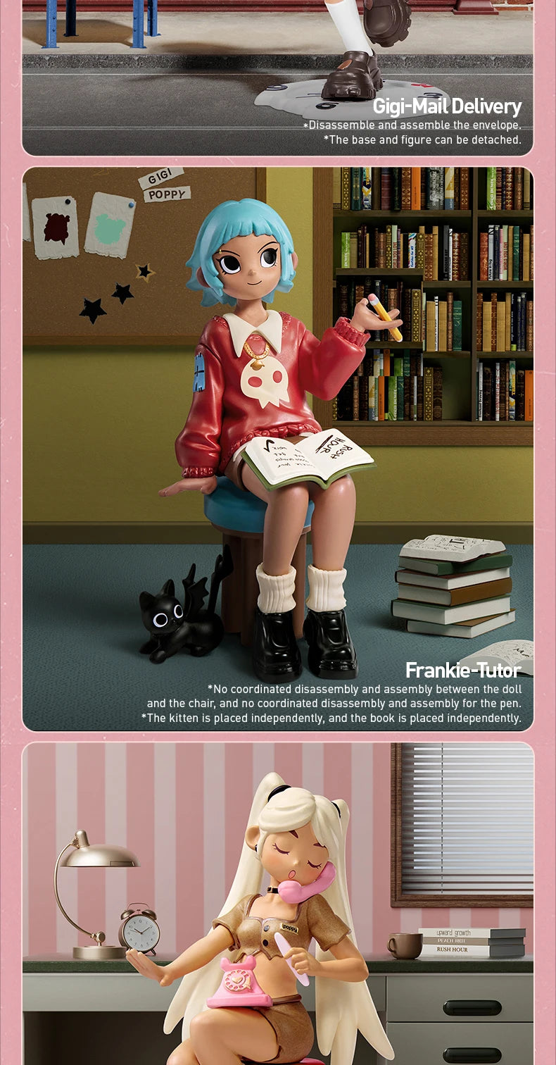 Officiële POP MART Peach Riot Rush Hour Series Figuren – Mysterie Box Vol Verrassingen