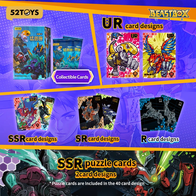 Officiële 52TOYS Beastbox Verzamelkaarten – Unieke Anime Merch Kaarten