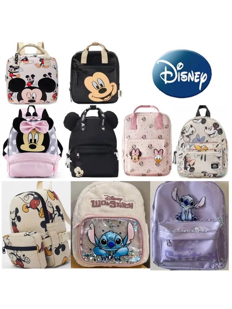 Disney Mickey, Lilo & Stitch en meer Rugzak – Cartoon Motief Voor Kinderen
