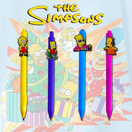4PCS/set The Simpsons Neutral Pen - Creatieve Cartoon Pennen