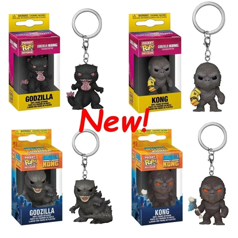 Funko Pocket POP Keychain Godzilla VS Kong – Unieke Vinyl Figurbescherming