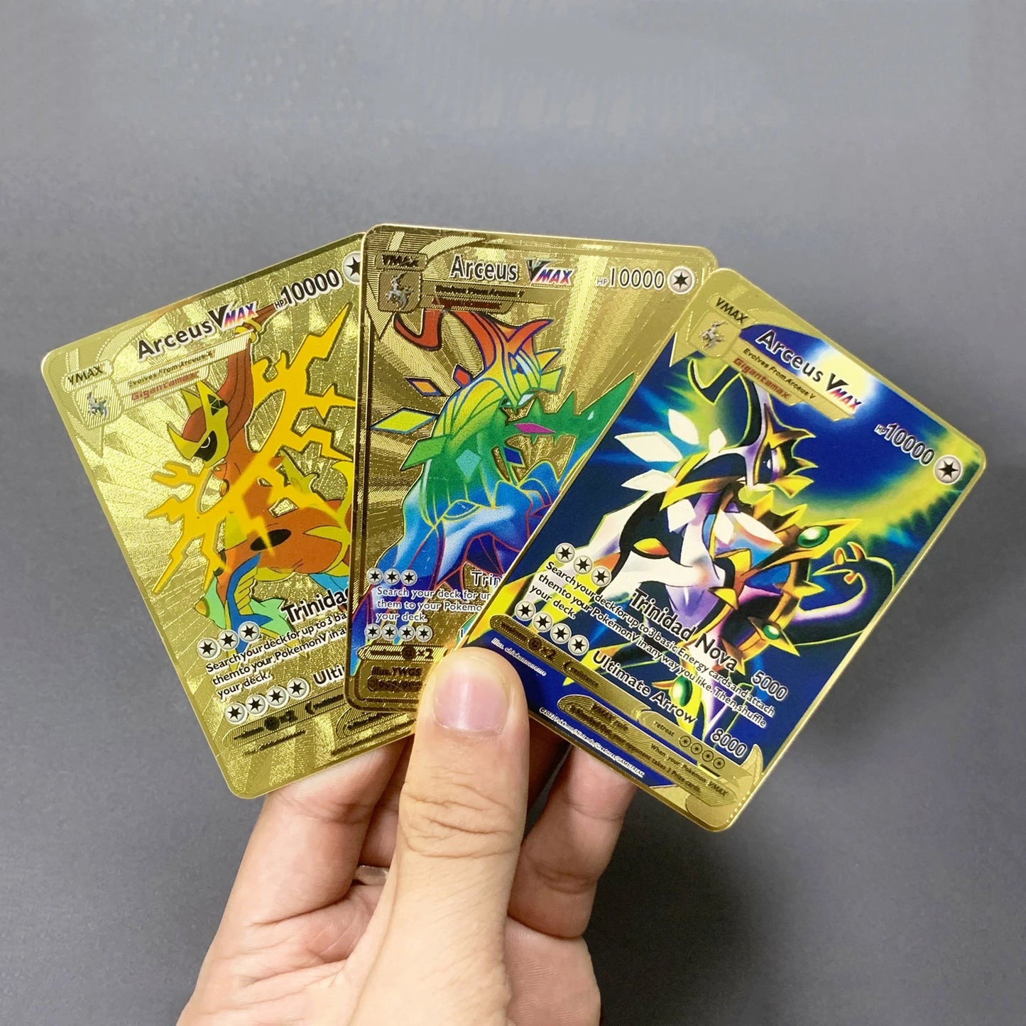 Metalen Pokémon Kaart (Engels)