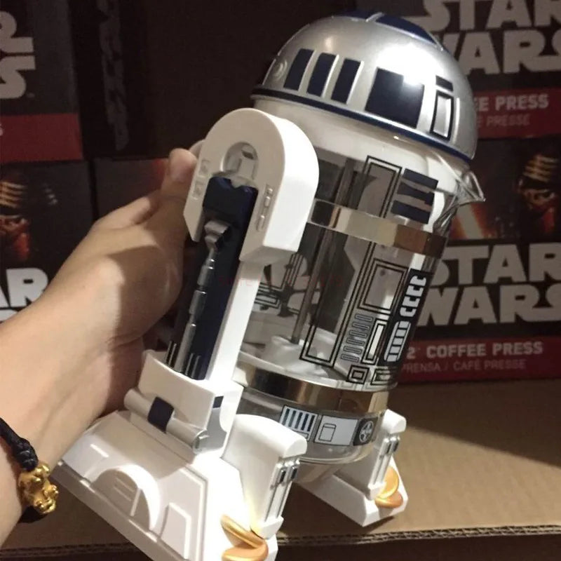 Moka Koffiezetapparaat 960ml R2-D2 Thermisch Roestvrij Staal