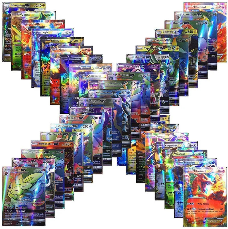 20Pcs Pokemon Kaarten Set Voor Kinderen Met Unieke GX Kaarten
