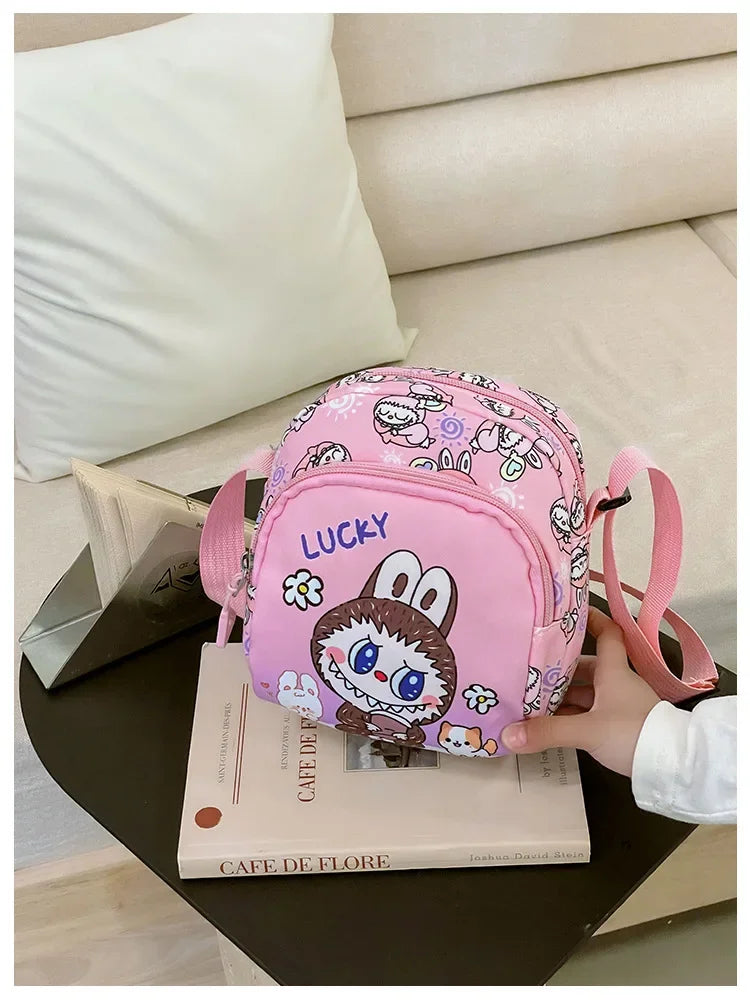 Labubu Cartoon Schoudertas Crossbody – Lichtgewicht