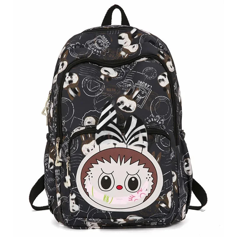 Miniso Labubu Rugzak – Stijlvolle Casual Schooltas Voor Studenten