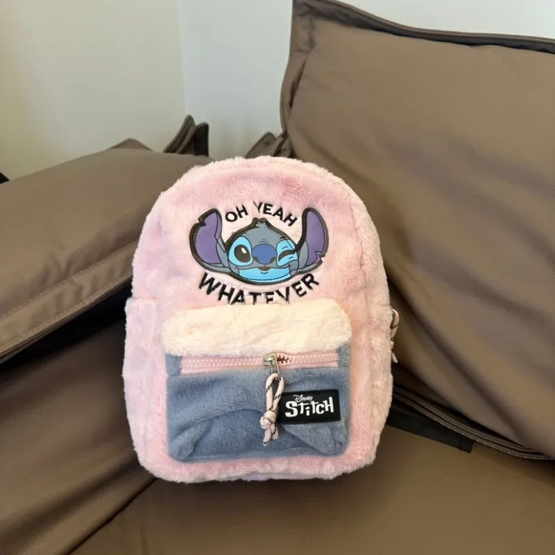 Miniso Mickey Mouse Lilo En Stitch Rugzak – Schattig Ontwerp Met Grote Capaciteit