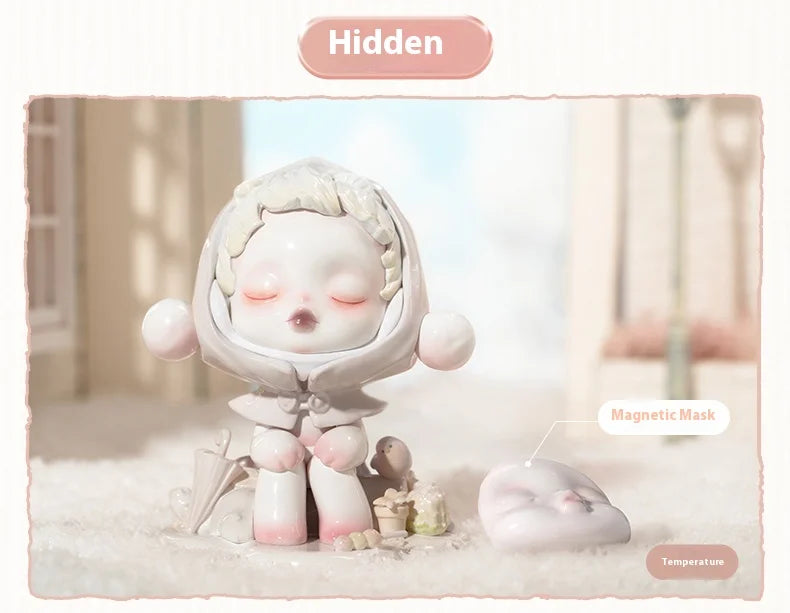 MINISO Skullpanda Temperature Series Figurines – Trendy Blind Box Decor