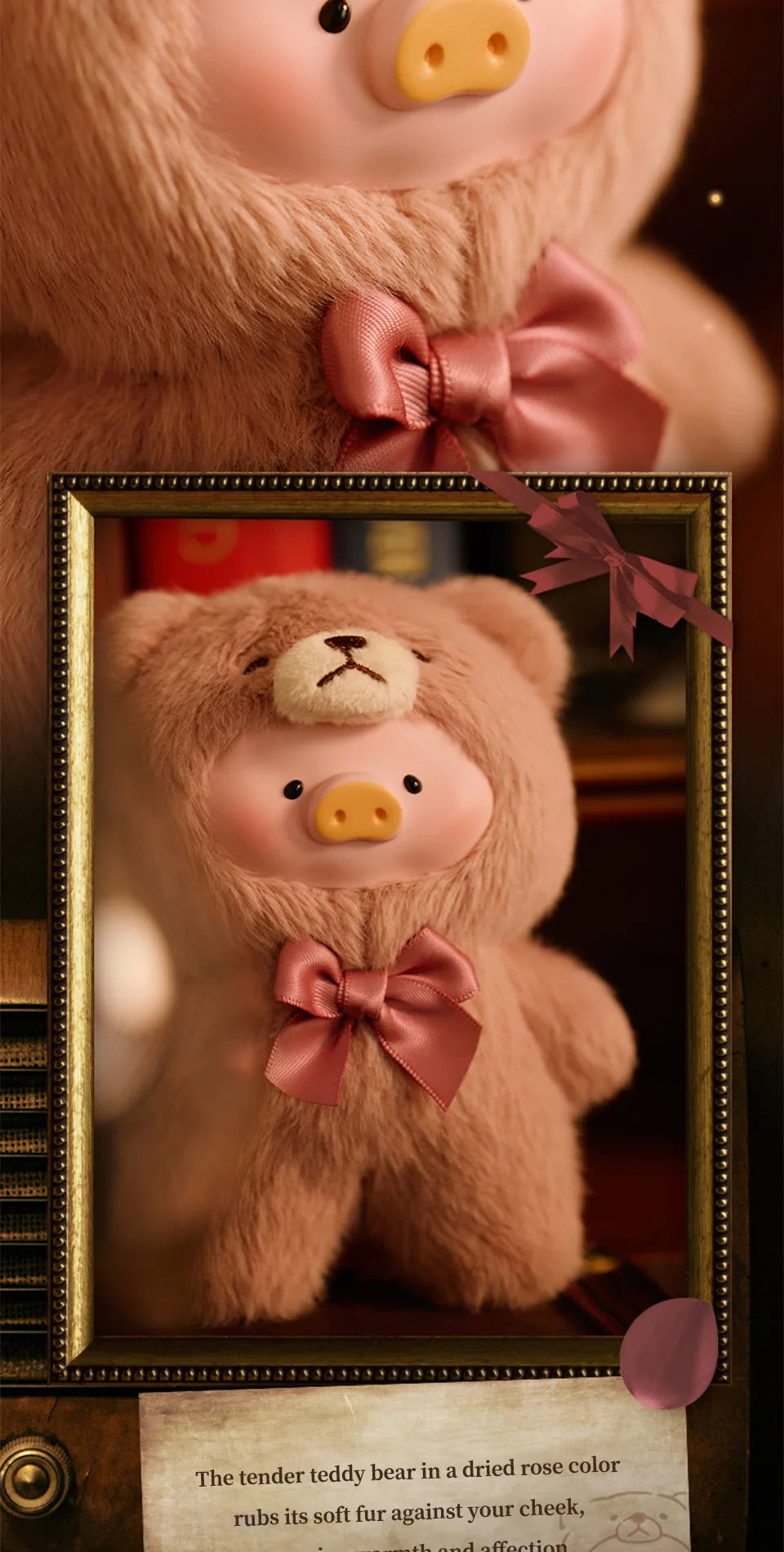 Officiële 52TOYS Blind Box Teddy Lulu – Unieke Verzamelbare Pluche Sleutelhanger