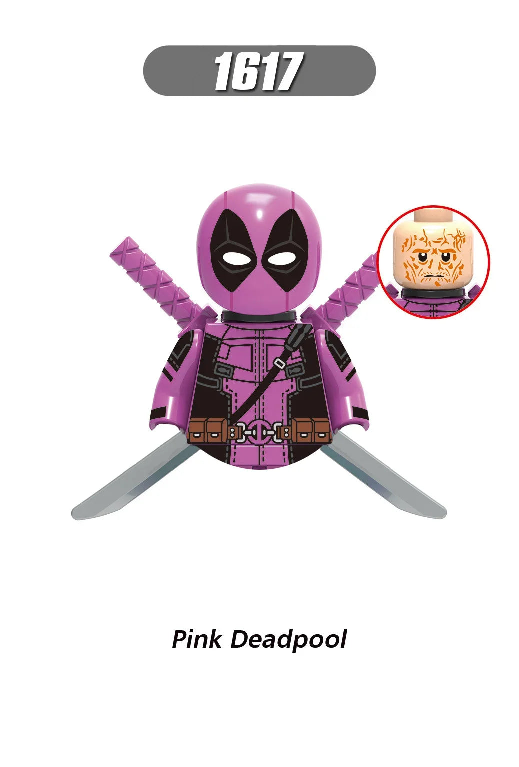 Bouwset met 1002 Marvel Deadpool en Iron Man voor Kinderen