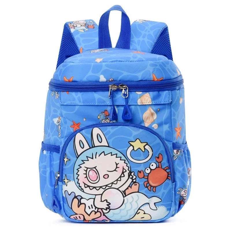 Kinder Rugzak Labubu Groot Lichtgewicht – Cartoon Patroon
