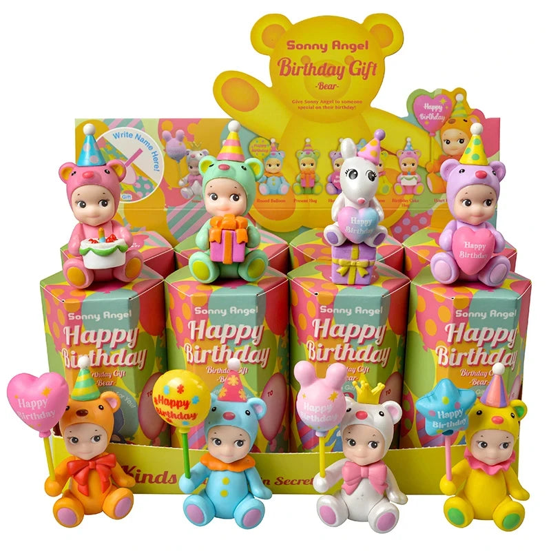 Bandai Nieuwe Engel Fruit Dierenserie Blind Box Animefiguur – Schattige Hippie Pop Voor Kinderen