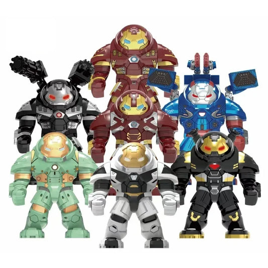 Marvel Mini Bouwblokfiguur Superheld Hulk en Iron Man Cadeau