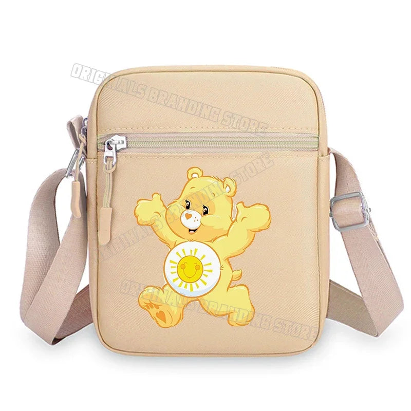 Schoudertas Care Bears Kawaii Canvas Crossbody Voor Dames