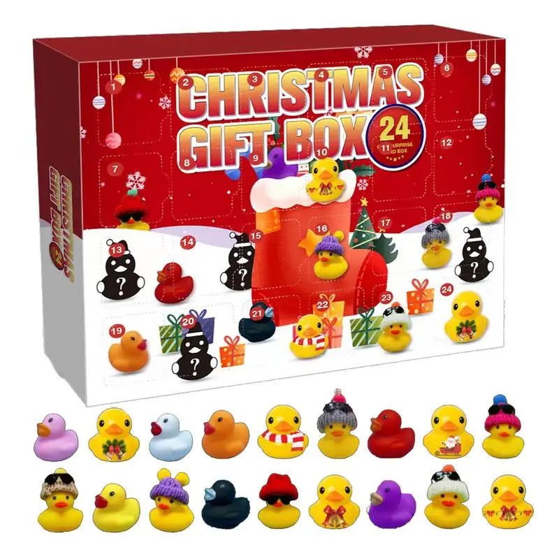 Adventskalender 24 Dagen Badeendjes Voor Feestelijke Verrassingen