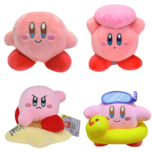 Nintendo Star Kirby Pop – Schattige Roze Hartvormige Pluche Knuffel