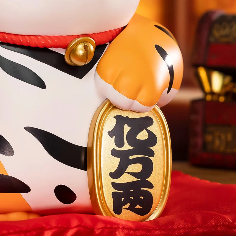Officiële 52TOYS Chubby Tiger – Verzamelbare Desktop Decoratie met Tijgerkracht