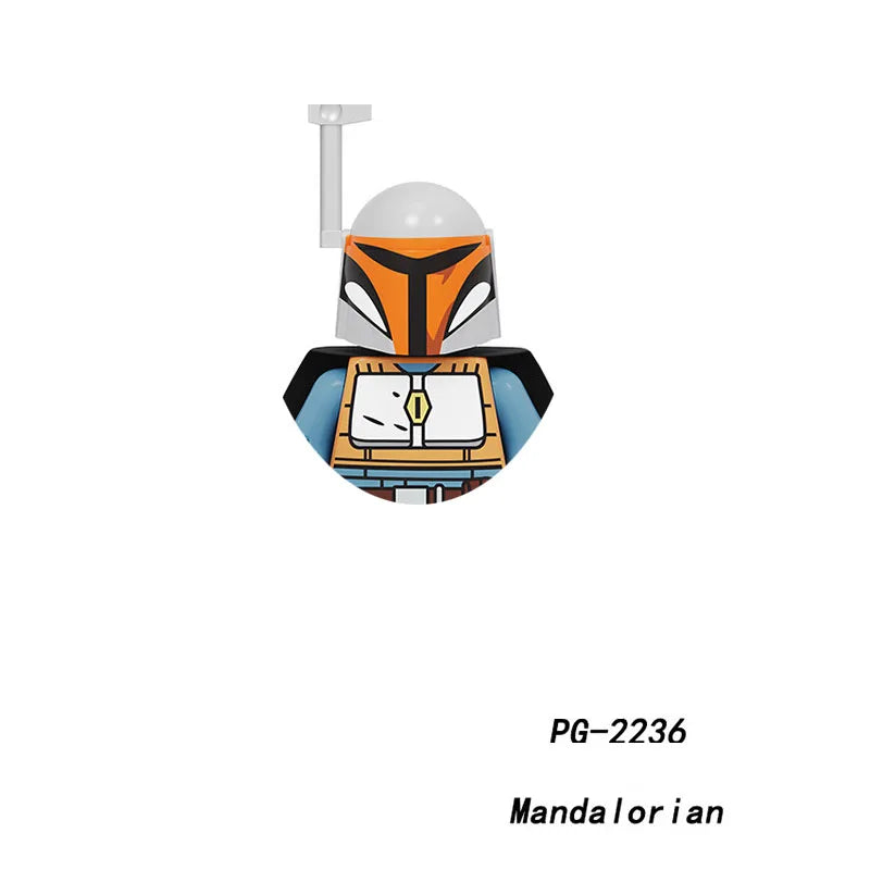 Star Wars Blokken Set met Boba Fett en Ahsoka Bouwplezier