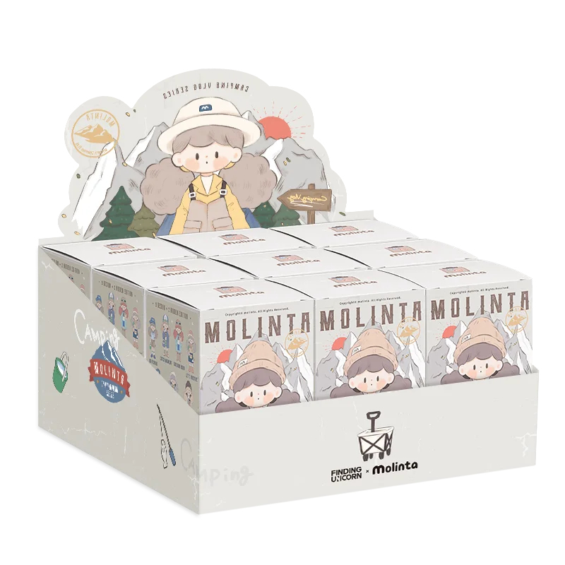 Ticify Finding Unicorn Molinta – Schattige Anime Actiefiguur Gift Box