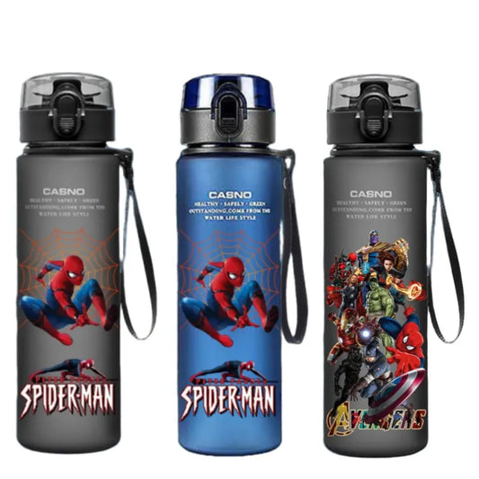 Spiderman Hulk Anime Waterfles Voor Jongens En Meisjes 560ml