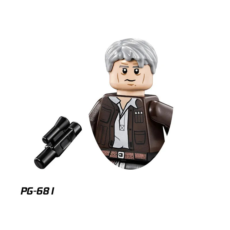 Star Wars Blokken Set met Boba Fett en Ahsoka Bouwplezier