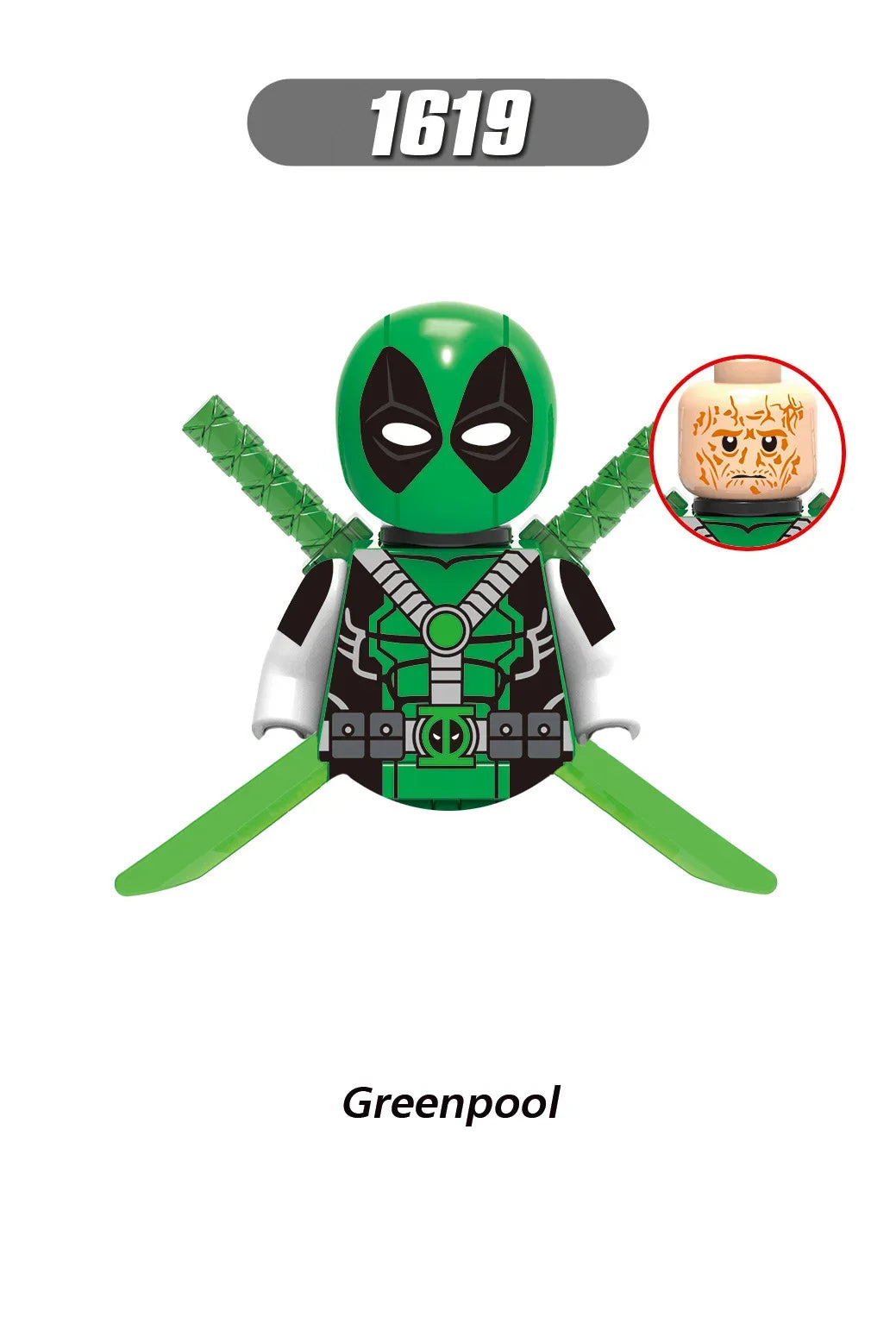 Bouwset met 1002 Marvel Deadpool en Iron Man voor Kinderen