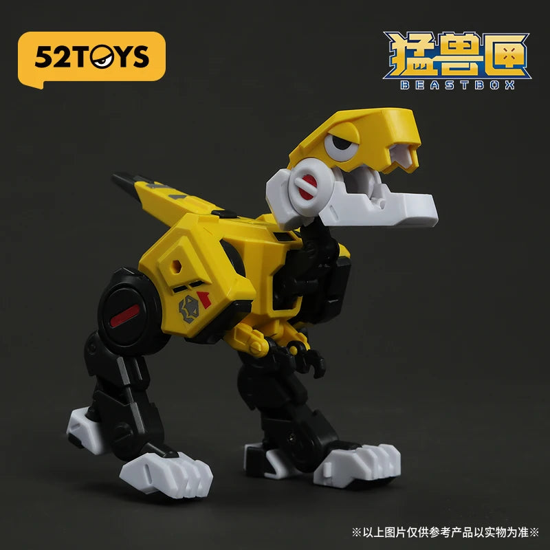 Officiële 52TOYS Beastbox BB-01DIO – Transformeerbare Robot en Cube Actiefiguur