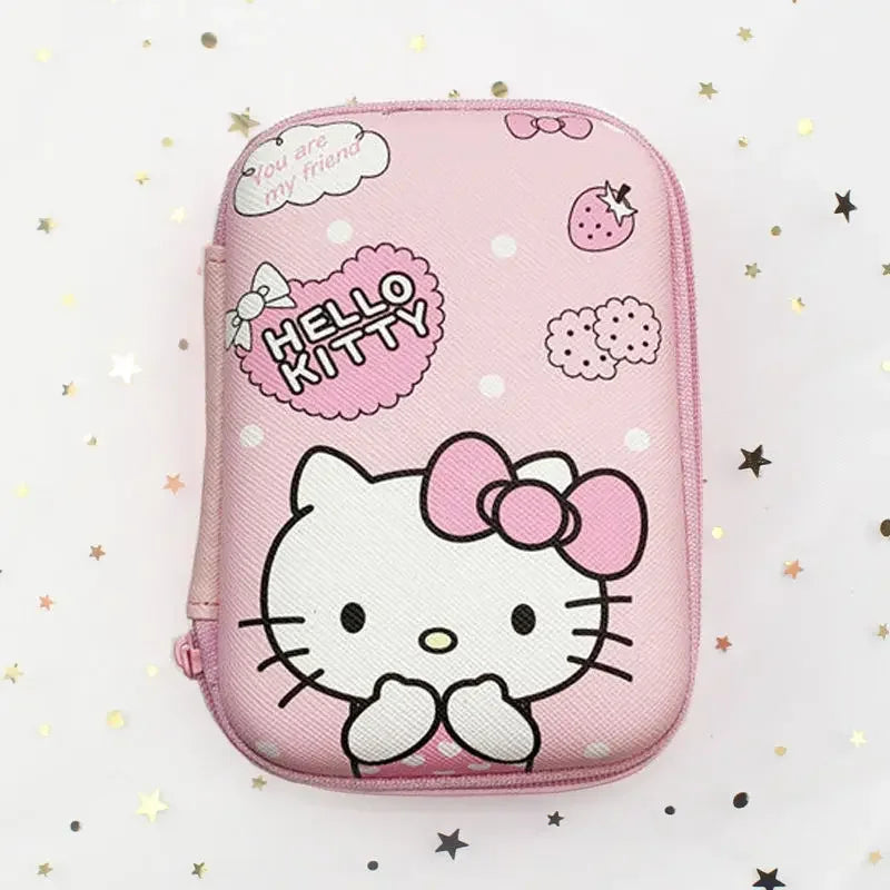 Opbergzakje Kabel Organizer Hello Kitty Kawaii Reisbescherming