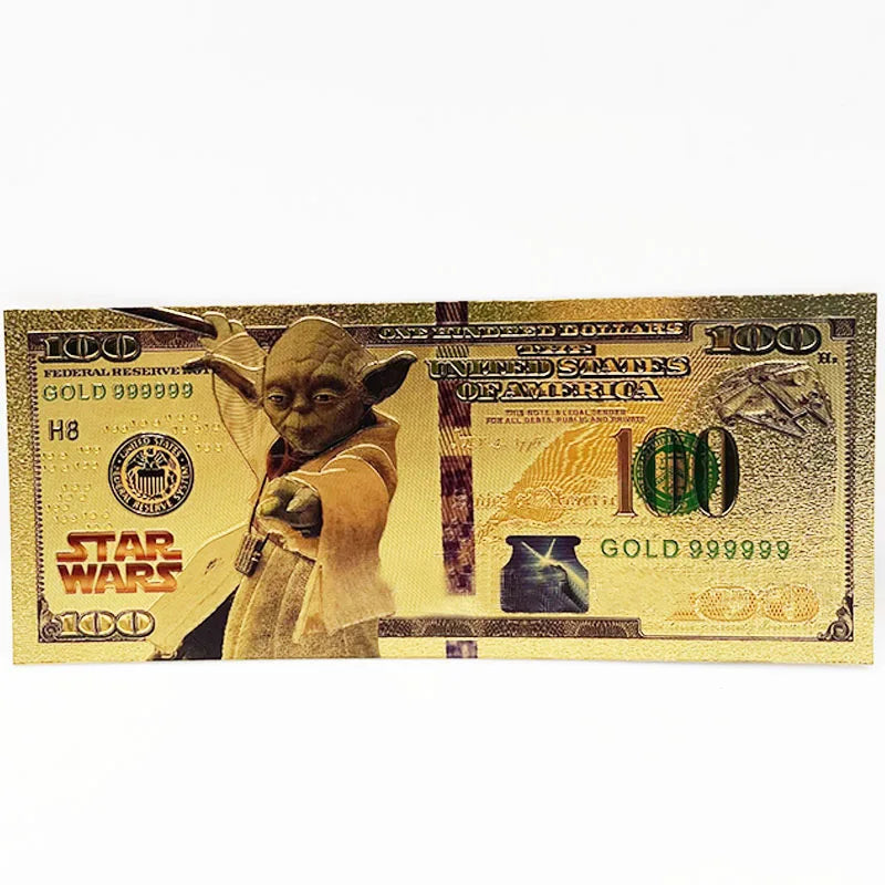 Star Wars Mandalorian Gouden Herdenkingsmunten Collectie