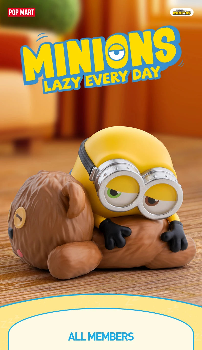 Officiële POP MART Minions Lazy Every Day Series – Mystery Box Vol Verrassingen