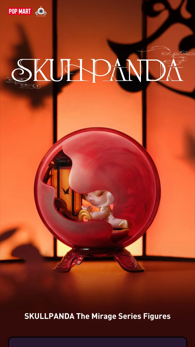 Officiële POP MART SKULLPANDA The Mirage Series – Mystery Box