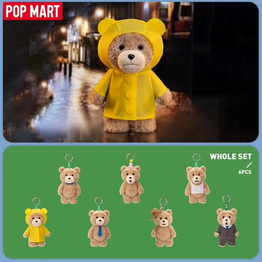 Officiële POP MART Ted2 Teddybeer Actie Knuffel Pendant Mystery Box – Schattige Verassingsfiguur