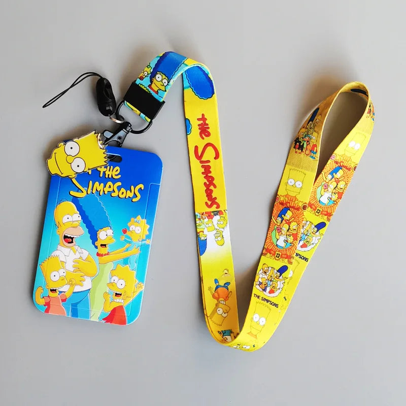 Simpsons Bart Kaarthouder voor Studenten en Reisbadge