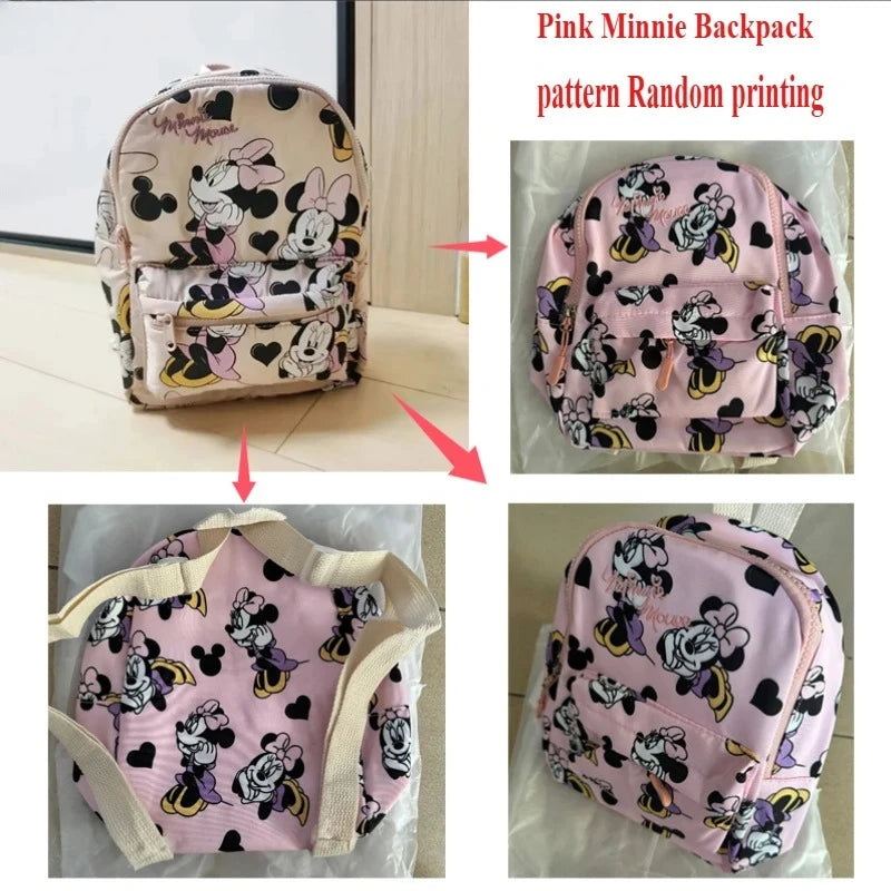 Miniso Mickey Mouse Lilo En Stitch Rugzak – Schattig Ontwerp Met Grote Capaciteit