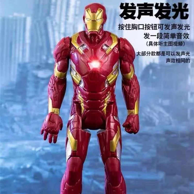 30cm Marvel Avenger Actiefiguren Speelgoed Met Geluid En Licht