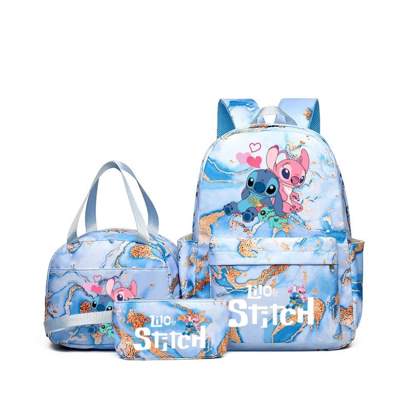 Disney Lilo & Stitch Rugzak Set 3delig – Grote Capaciteit