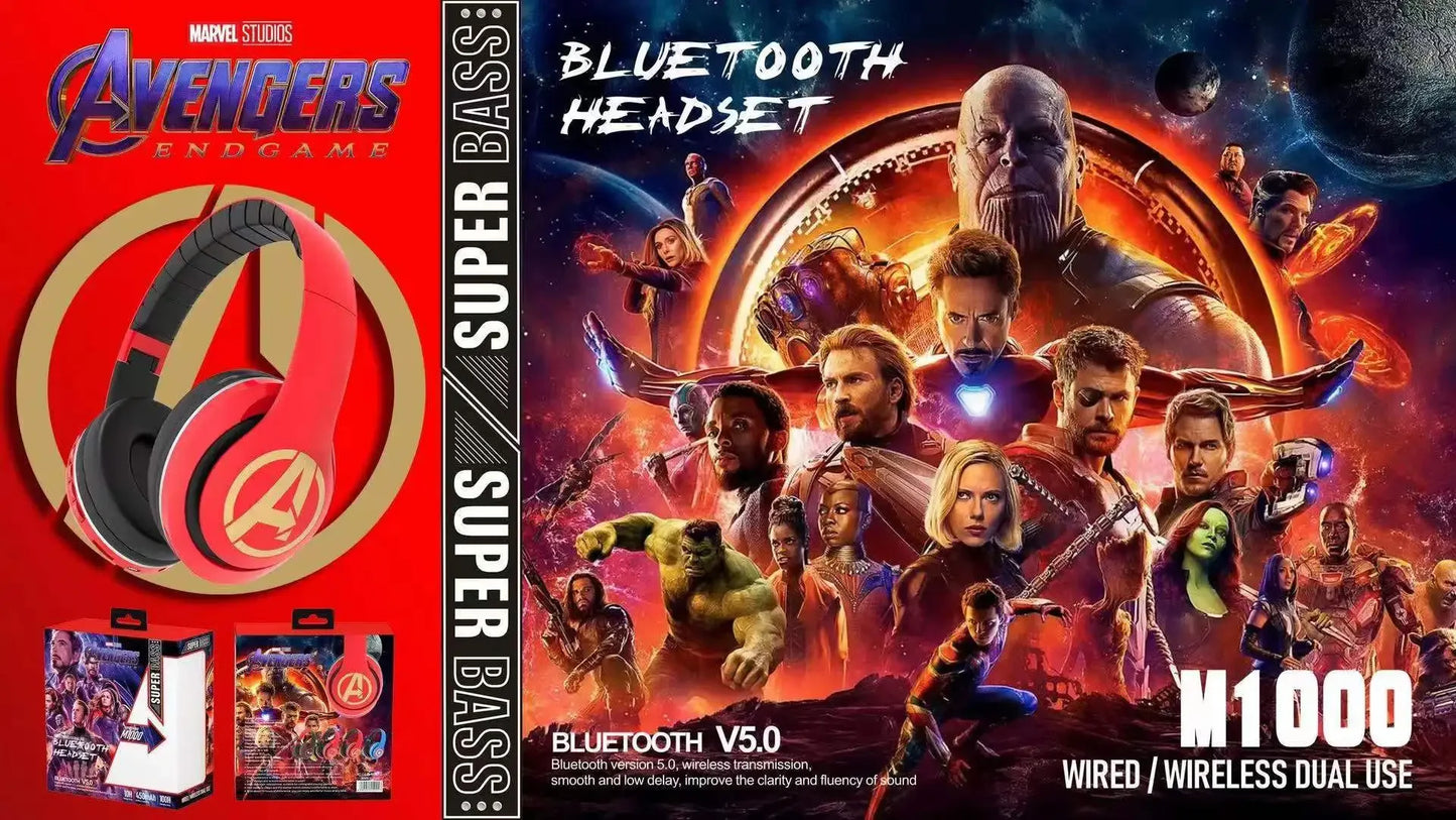 Nieuwe Marvel Spider Man Bluetooth Oordopjes met FM Ondersteuning